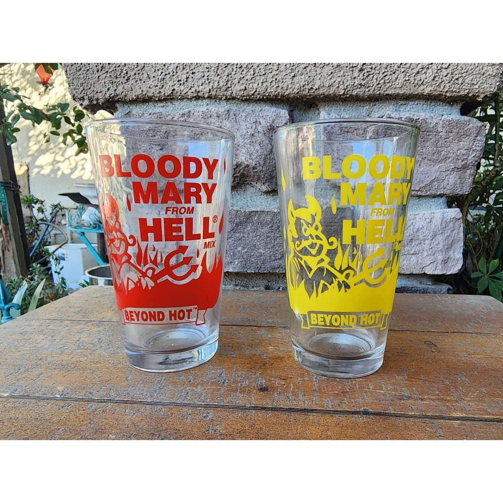 2 Vintage Glasses